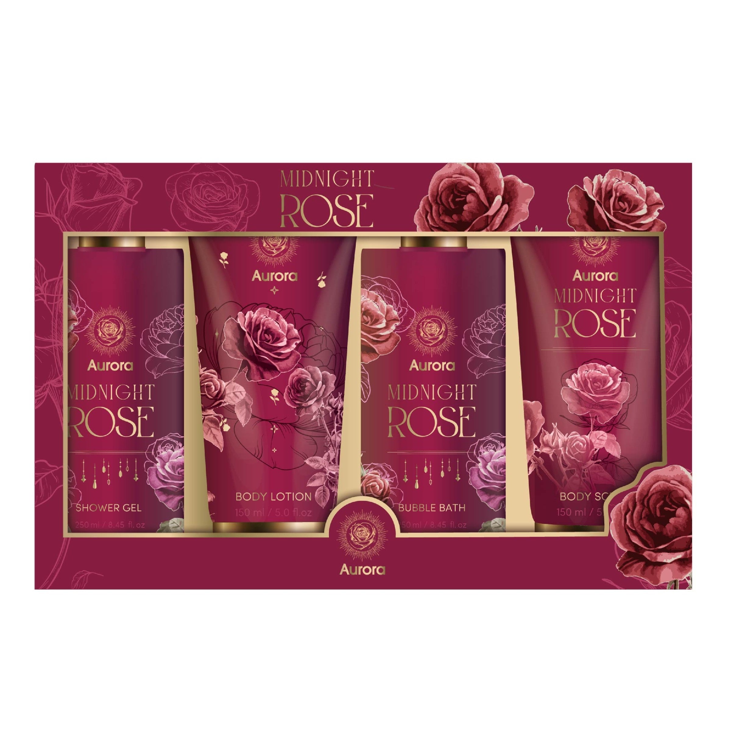 AURORA Midnight Rose Box Gift Set - 4 products | Vaistine1.lt | WestPharmacy.eu