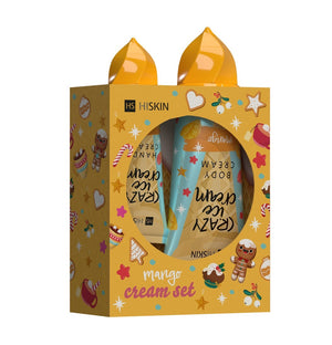 HISKIN Gift Set Hand Cream + Body Lotion - Mango | Vaistine1.lt | WestPharmacy.eu