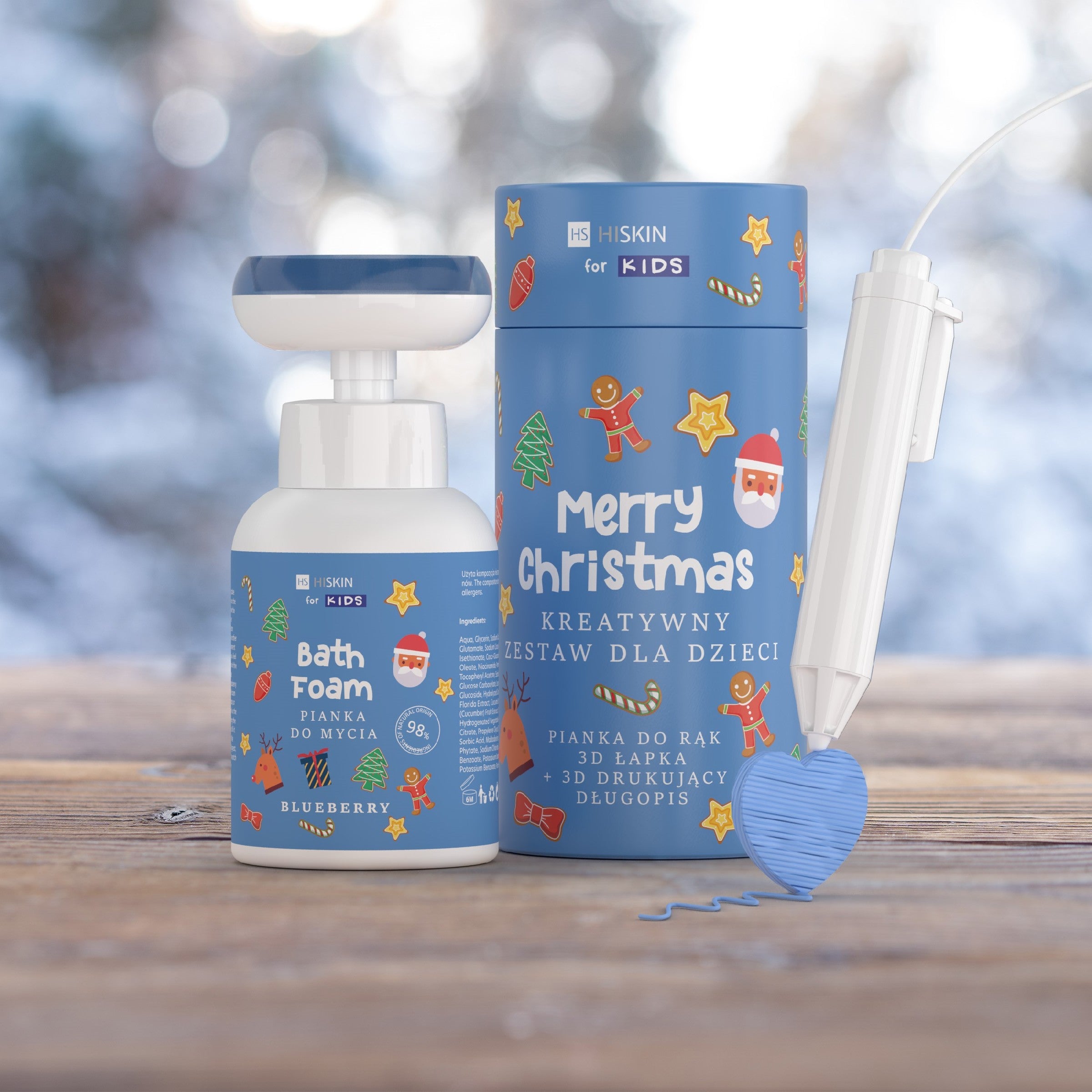 HISKIN Christmas Set Kids for boys blue - Berry | Vaistine1.lt | WestPharmacy.eu
