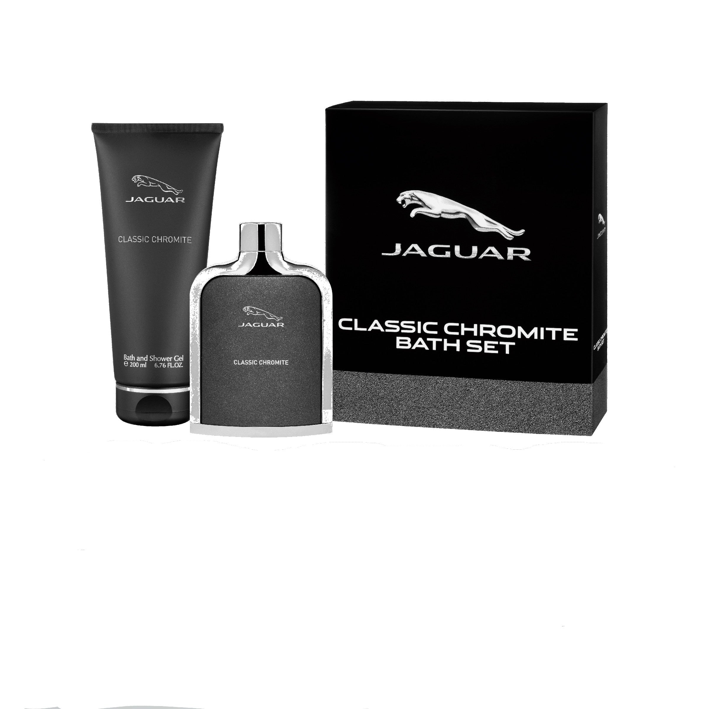 JAGUAR Classic Chromite Gift Set for Men (100 ml Eau de Toilette + 200 ml Shower Gel) | Vaistine1.lt | WestPharmacy.eu