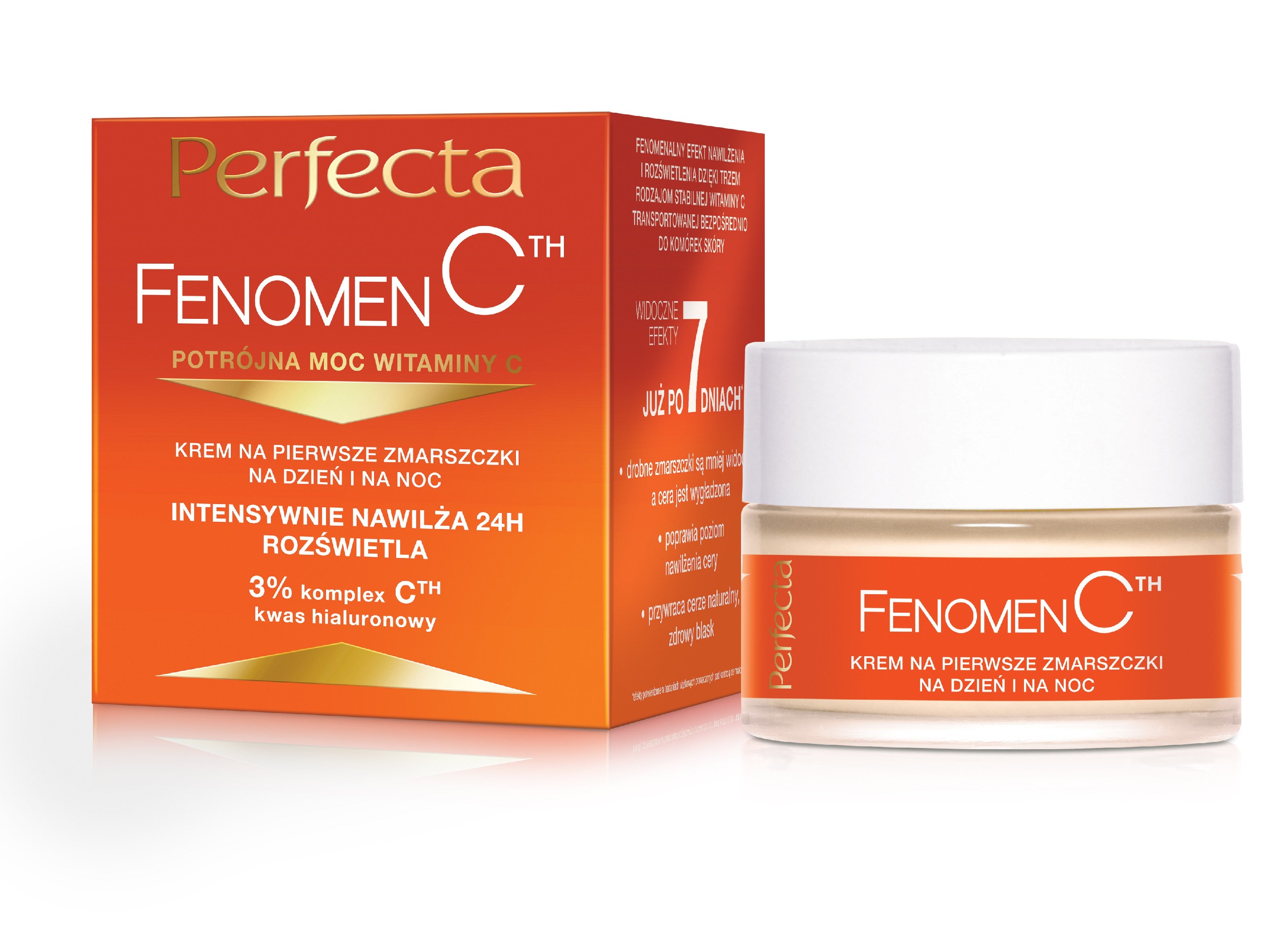 PERFECTA Fenomen C Day and night cream for first wrinkles | Vaistine1.lt | WestPharmacy.eu