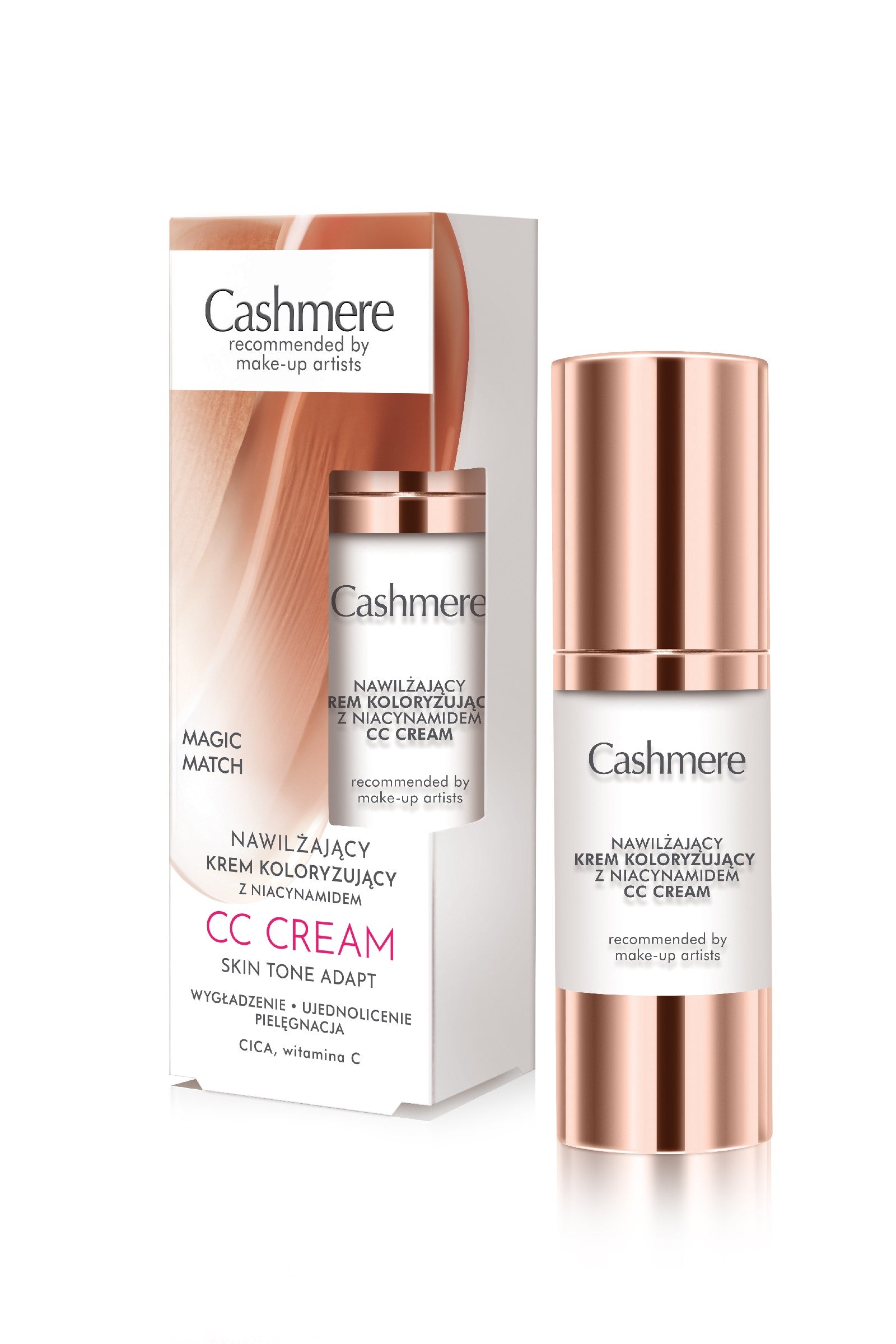 CASHMERE CC Moisturizing Tinted Cream with Niacinamide  Magic Match | Vaistine1.lt | WestPharmacy.eu