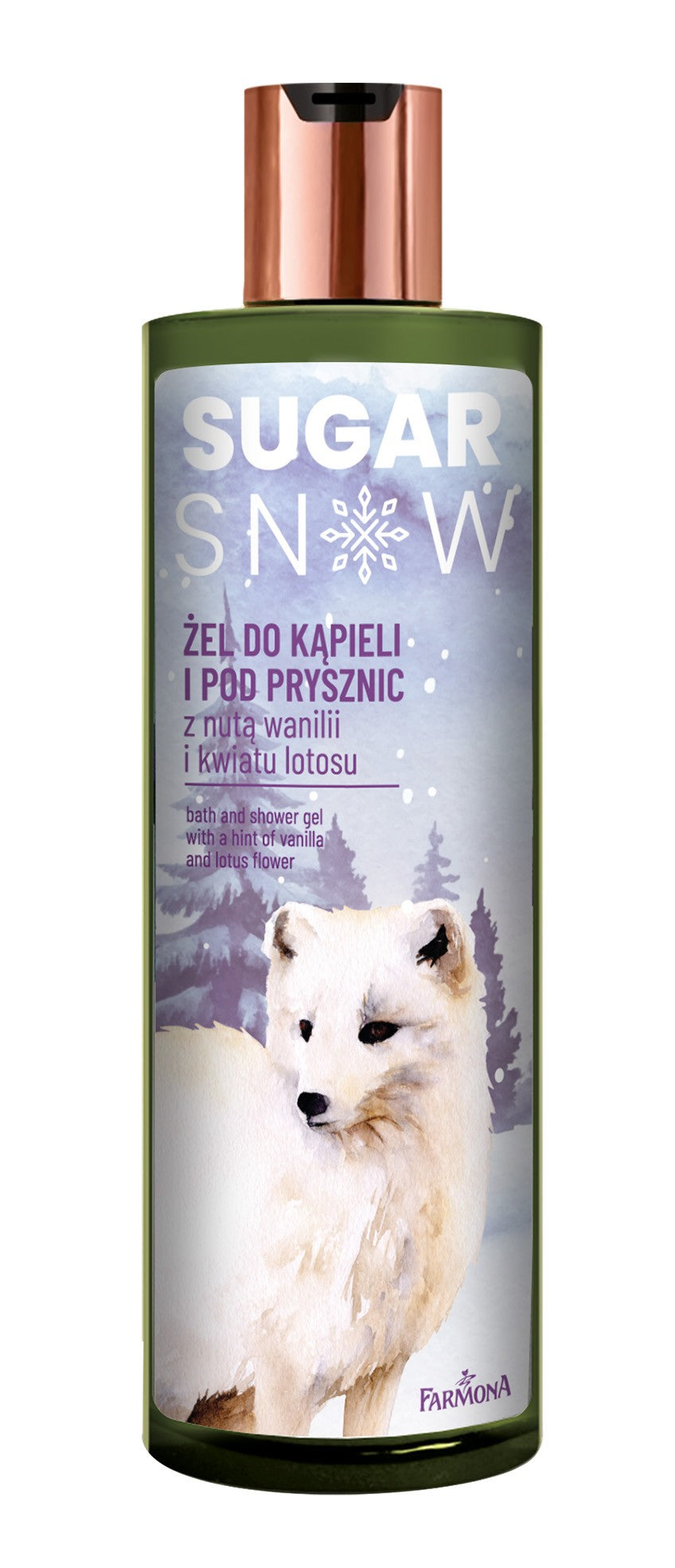 FARMONA Sugar Snow Bath and Shower Gel with a hint of vanilla and lotus flower 400 ml | Vaistine1.lt | WestPharmacy.eu