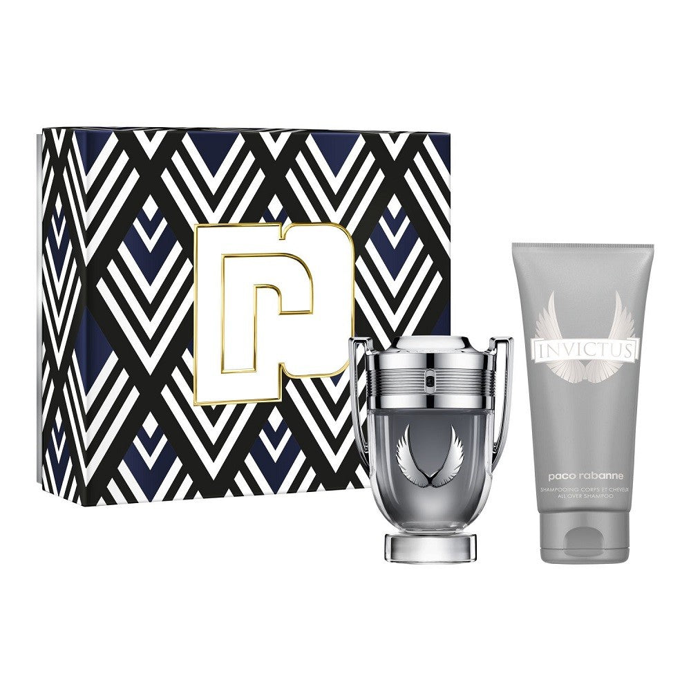 PACO RABANNE Invictus Platinum Gift Set for Men (Eau de Parfum 50ml + Shower Gel 100ml) | Vaistine1.lt | WestPharmacy.eu