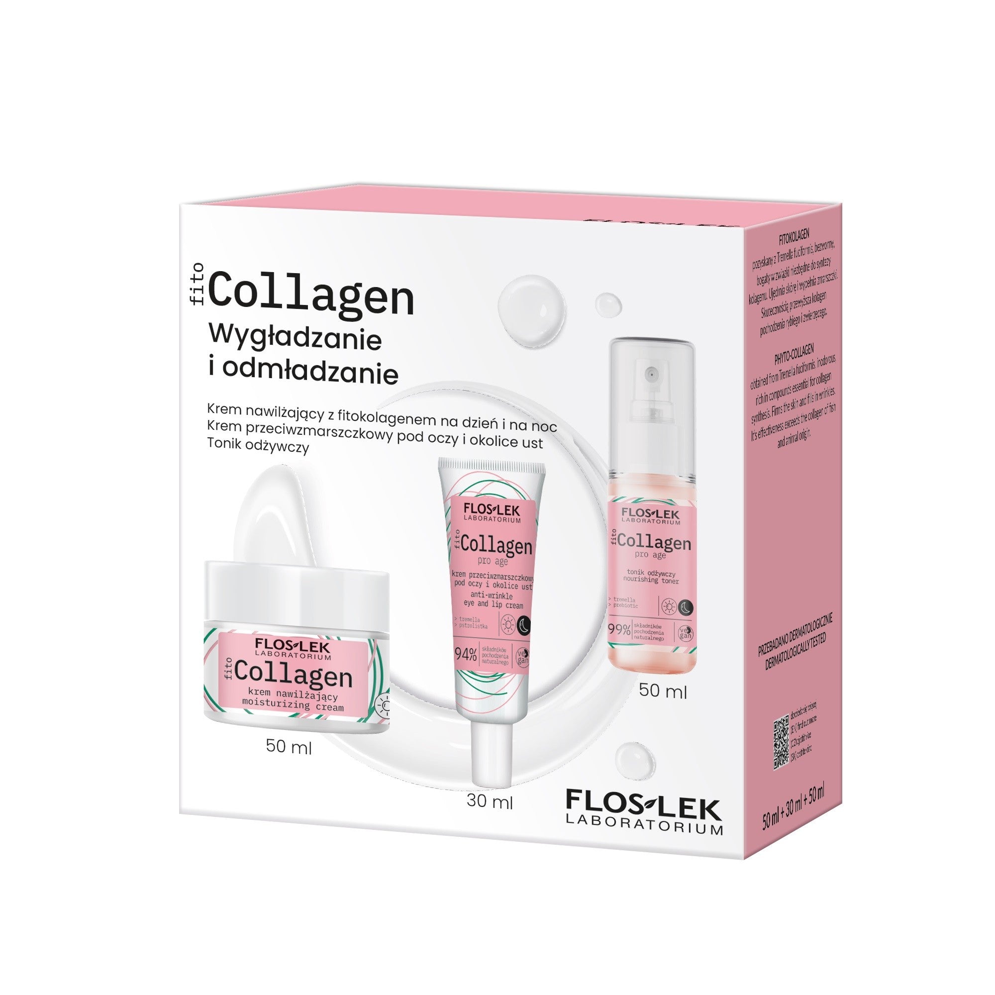 FLOSLEK FitoCollagen Set Smoothing and rejuvenating | Vaistine1.lt | WestPharmacy.eu