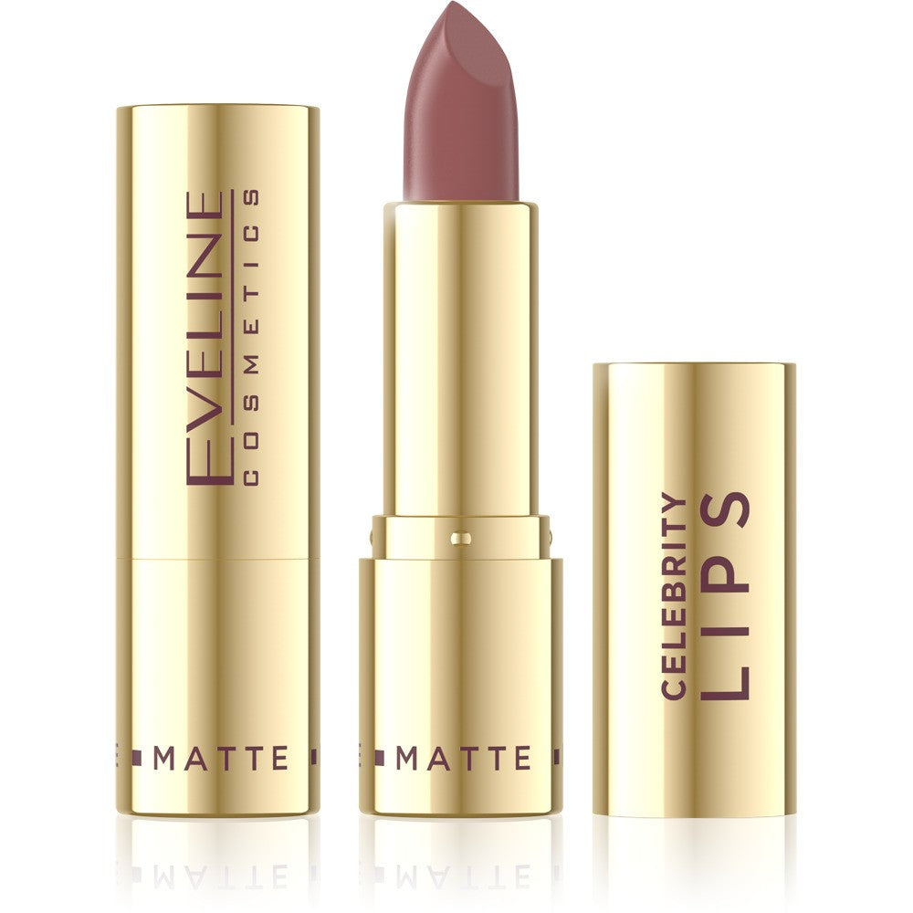 EVELINE Celebrity Lips Creamy lūpų dažai su matiniu finišu Nr. 516 | Vaistine1.lt | WestPharmacy.eu