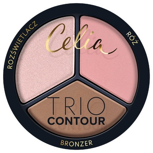 CELIA Trio Contour Powder veido kontūravimo rinkinys 03 | Vaistine1.lt | WestPharmacy.eu