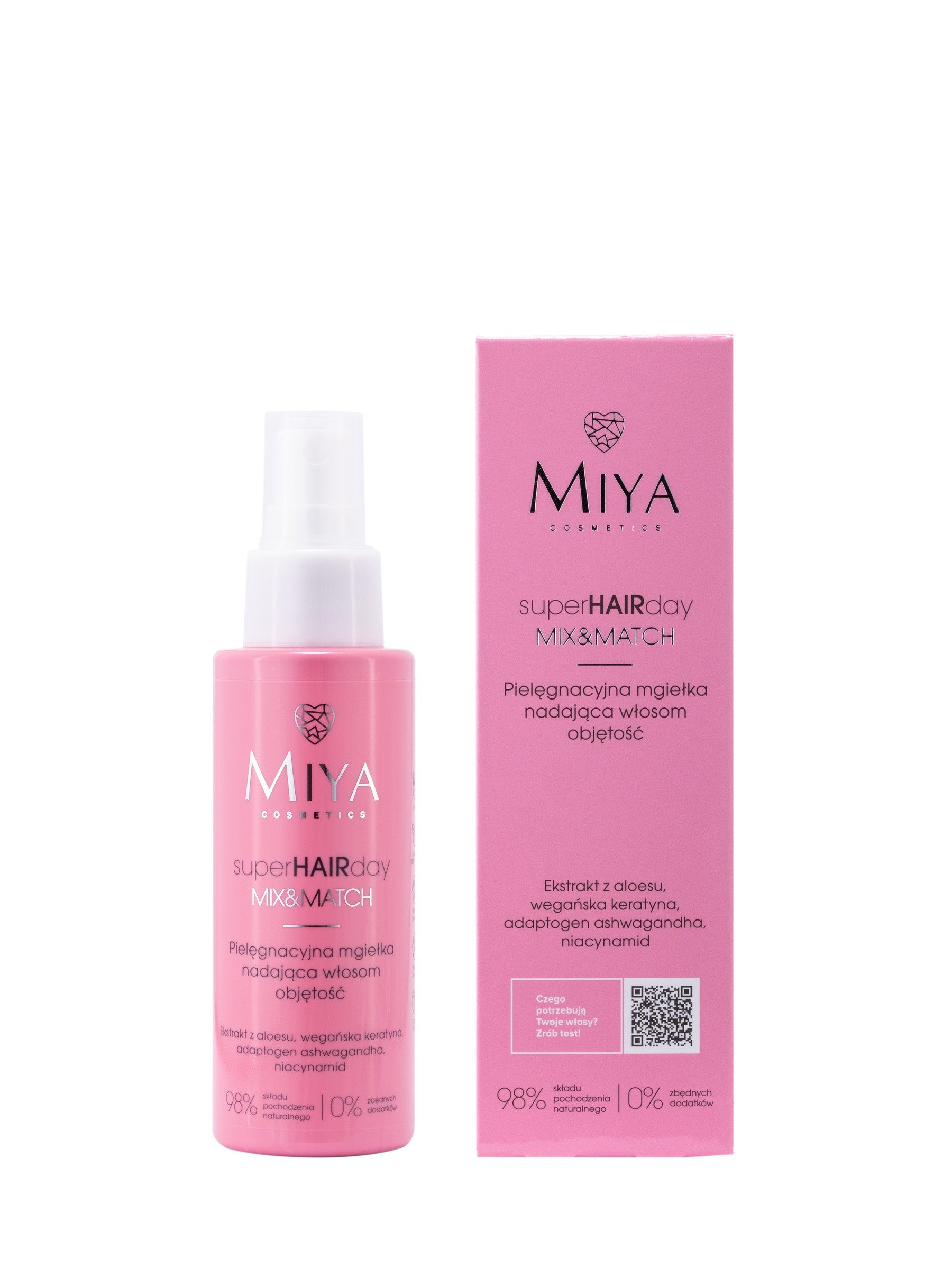 MIYA superHAIRday Plaukų apimties didinimo purškiklis 100 ml | Vaistine1.lt | WestPharmacy.eu