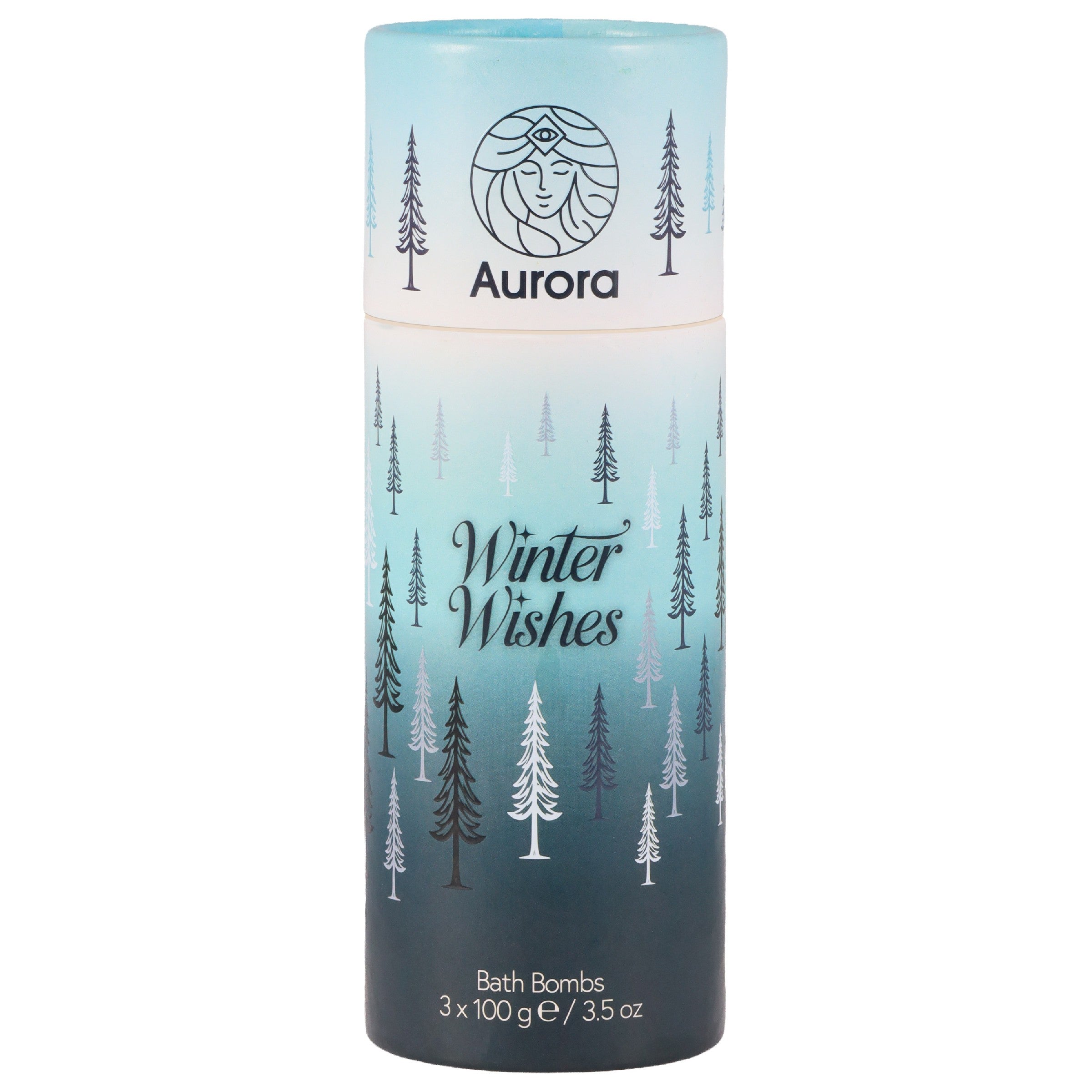 AURORA Žiemos norai Sparkling Bath Bombs Kalėdų eglutės (mišinys 3 x 100 g) 300 g | Vaistine1.lt | WestPharmacy.eu