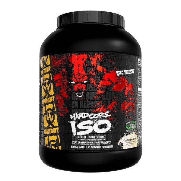 Hardcore Iso, Cookies & Cream - 2270g  - Mutant