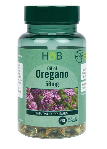 Oil of Oregano, 56mg - 90 caps - Holland & Barrett
