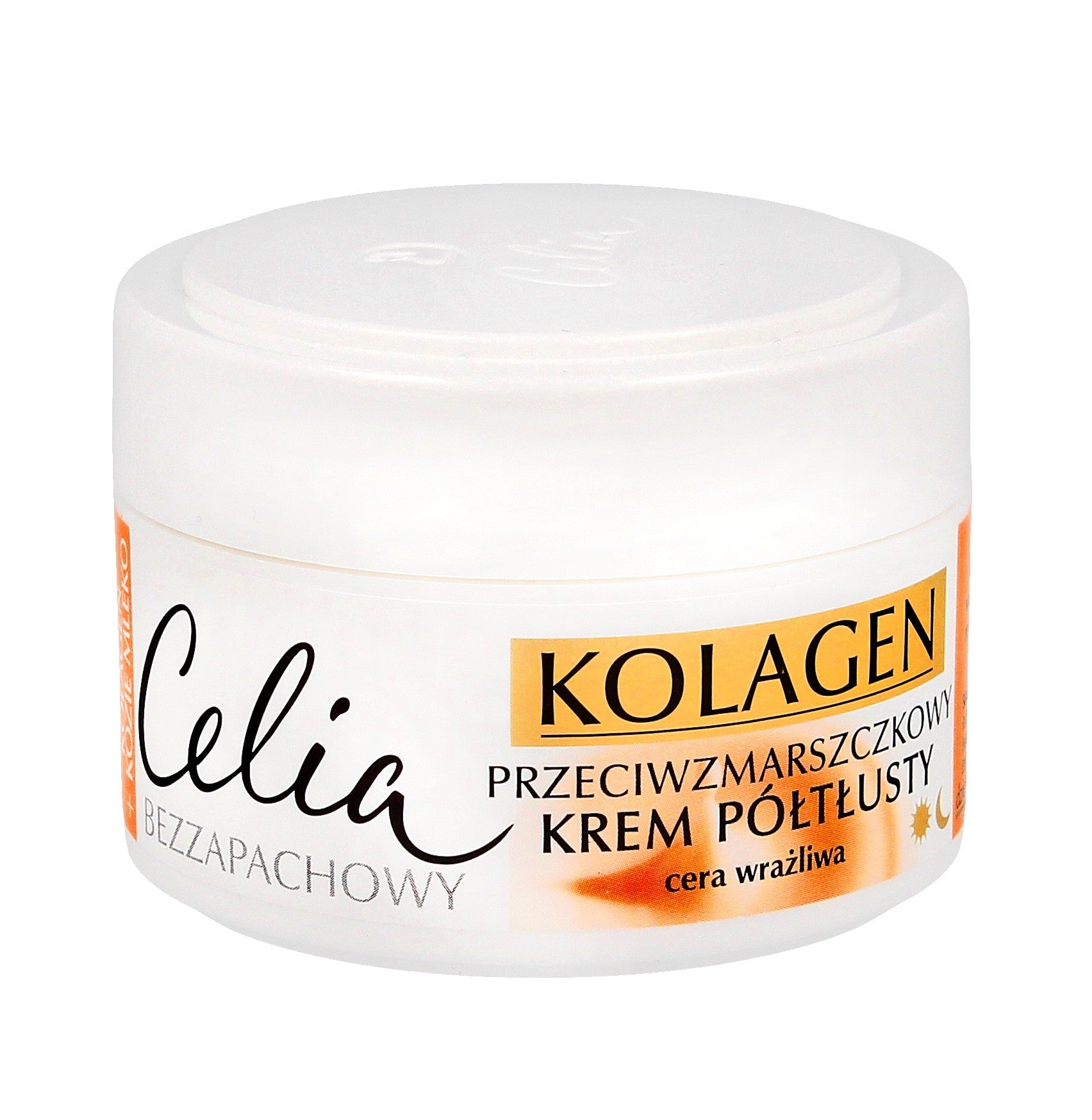 Celia Seria collagen fragrance-free semi-fat cream against wrinkles for sensitive skin | Vaistine1.lt