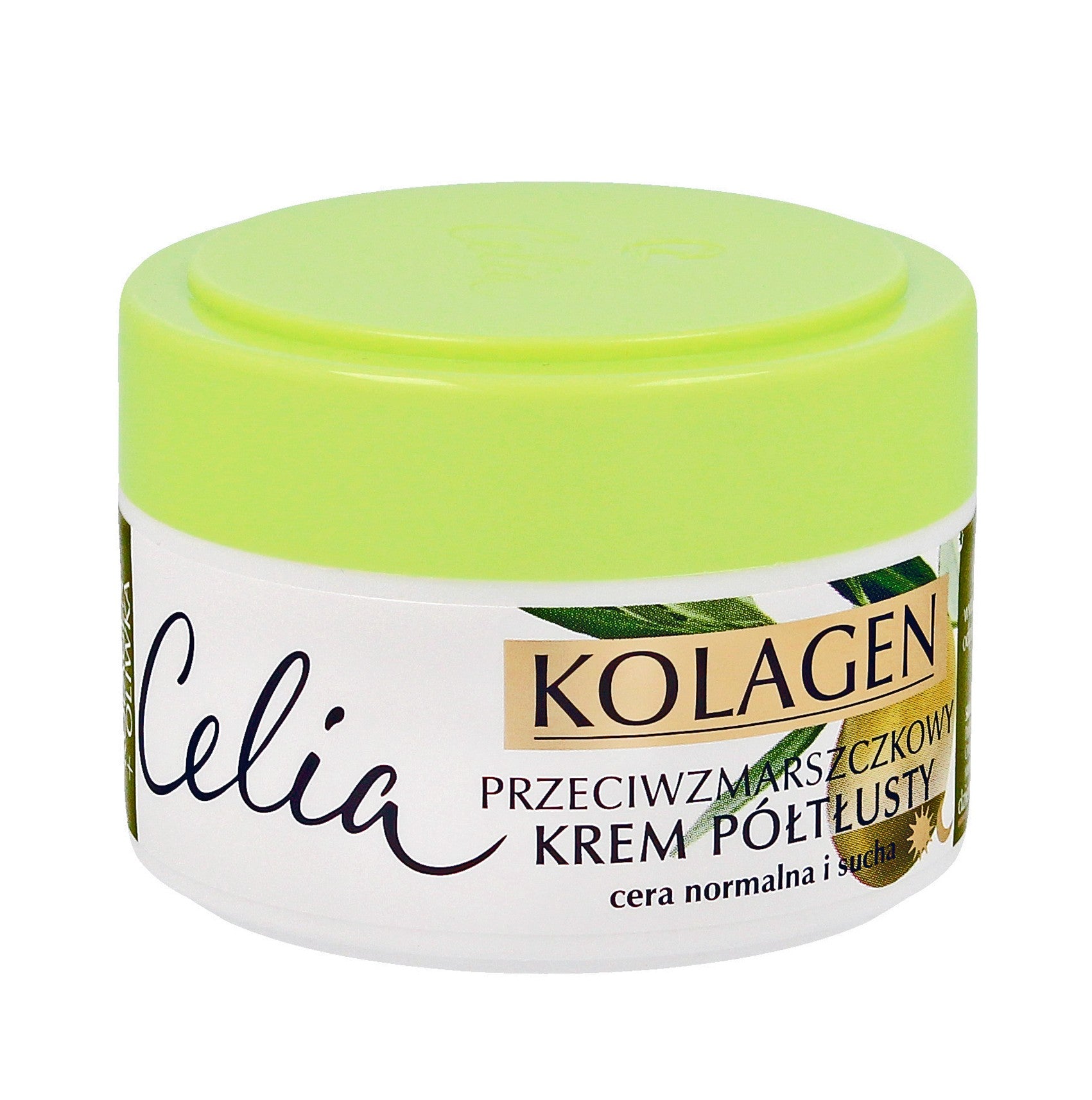 Celia Seria collagen cream semi-fat against wrinkles normal and dry skin Olive | Vaistine1.lt