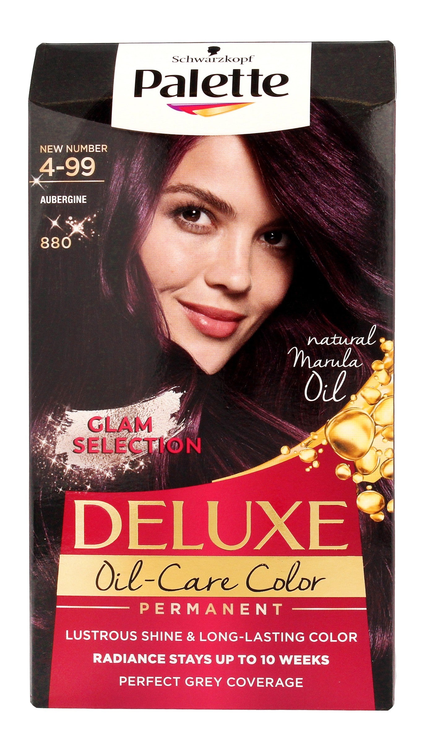 Palette Deluxe Permanent Hair Color No. 880 Dark Burgundy 1pc. | Vaistine1.lt