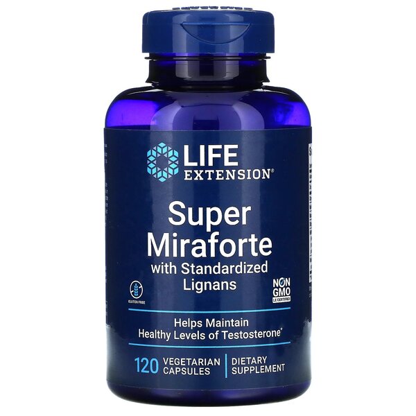 Super Miraforte with Standardized Lignans - 120 vcaps  - Life Extension