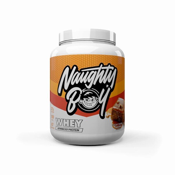 Advanced Whey, Sticky Toffee Pudding - 2010g - Naughty Boy