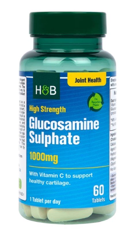 Glucosamine Sulphate, 1000mg - 60 tablets - Holland & Barrett