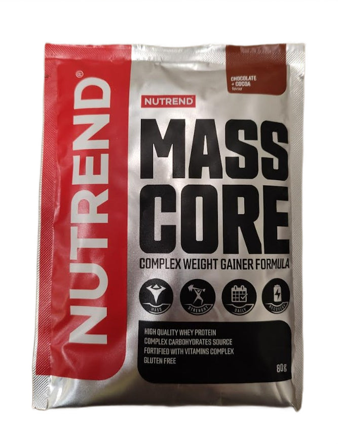 Mass Core, Chocolate + Cocoa - 80g (1 serving) - Nutrend