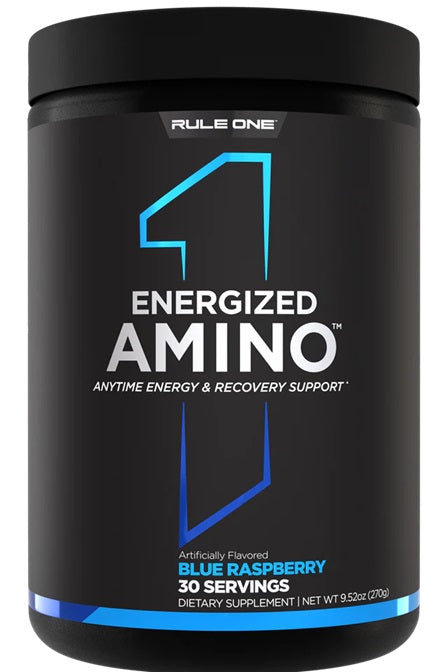 Energized Amino, Blue Raspberry - 270g - Rule One