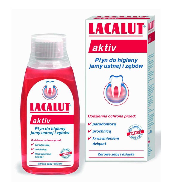 Lacalut Mouthwash Aktiv 300ml | Vaistine1.lt