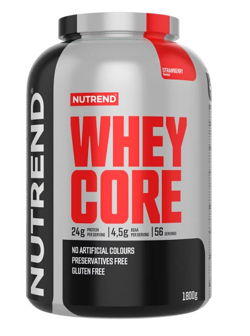 Whey Core, Strawberry - 1800g - Nutrend