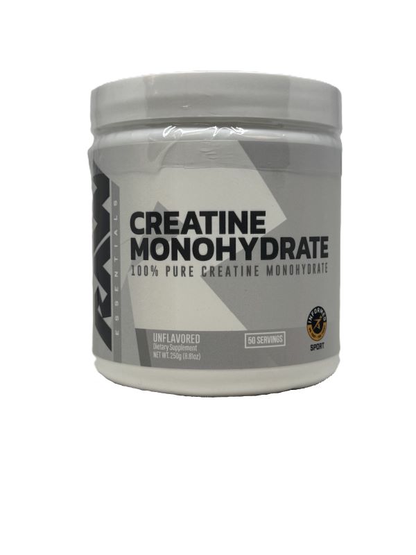 CBUM Essential Creatine Monohydrate - 250g - Raw Nutrition