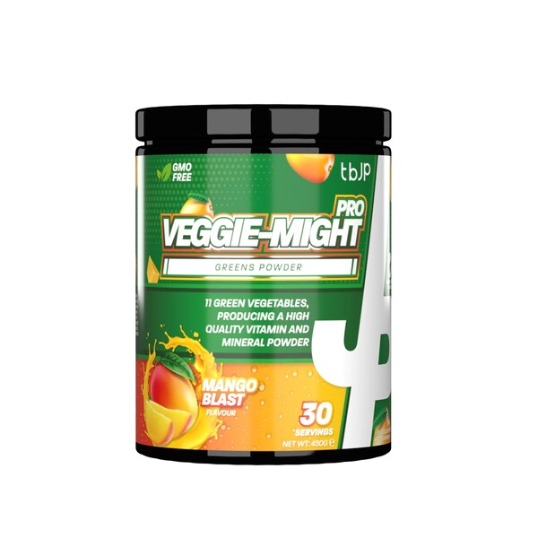 Veggie-Might Pro, Mango Blast - 450g - Trained by JP