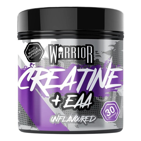 Creatine + EAA, Unflavoured - 270g - Warrior