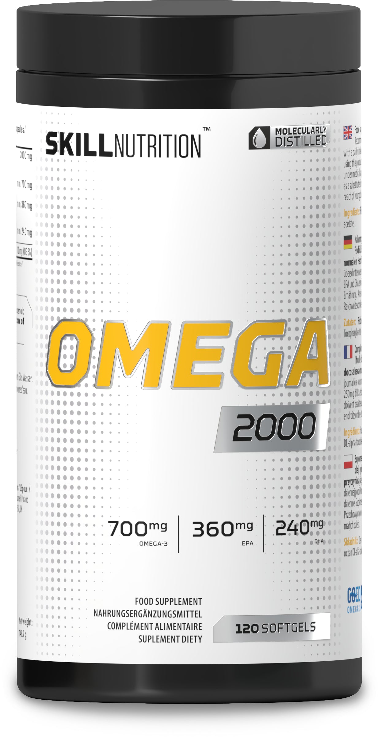 Omega 2000 - 120 softgels - Skill Nutrition