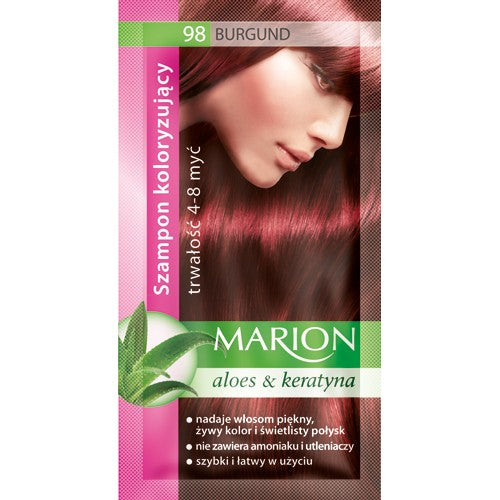 Marion coloring shampoo 4-8 washes no. 98 burgundy | Vaistine1.lt