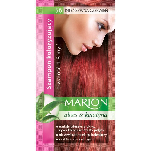 Marion coloring shampoo 4-8 washes no. 56 intense red | Vaistine1.lt