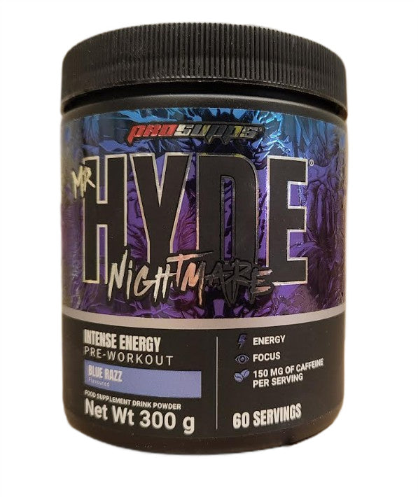 Hyde Nightmare, Blue Razz - 300g - ProSupps