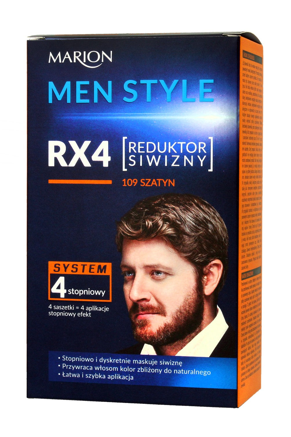 Marion Men Reduktor gray hair no. 109 brunette | Vaistine1.lt