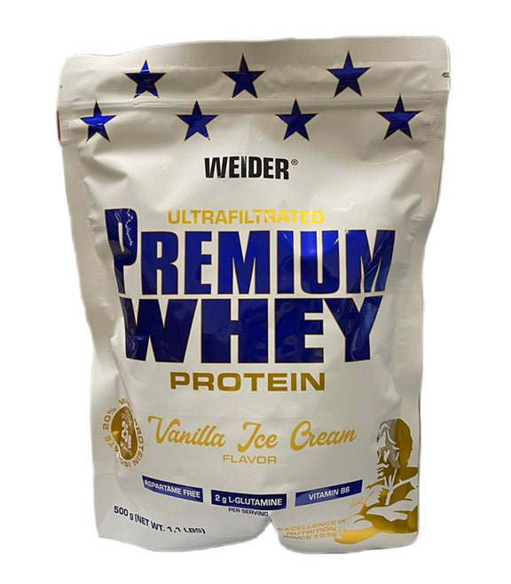 Premium Whey, Vanilla Ice Cream - 500g - Weider