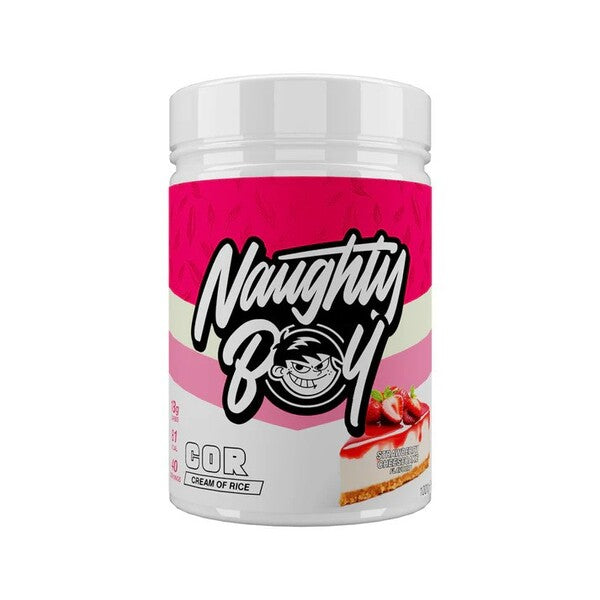 Cream of Rice, Strawberry Cheesecake - 1000g - Naughty Boy
