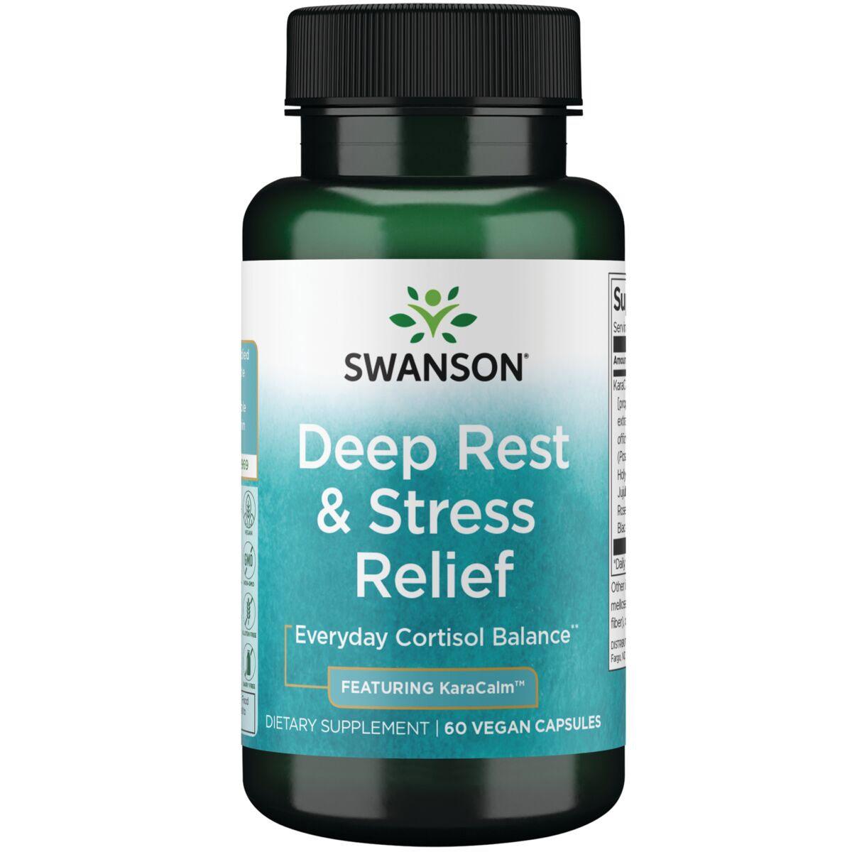 DEEP REST AND STRESS RELEF 60 VCAPS - Swanson