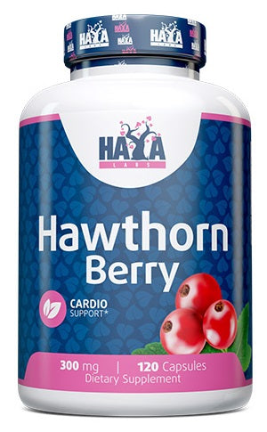 Hawthorn Berry, 300mg - 120 caps - Haya Labs