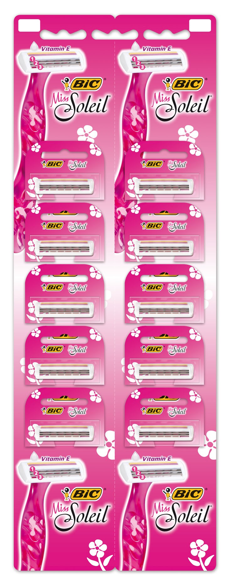 Bic Miss Soleil disposable razor on a tape 10pcs | Vaistine1.lt