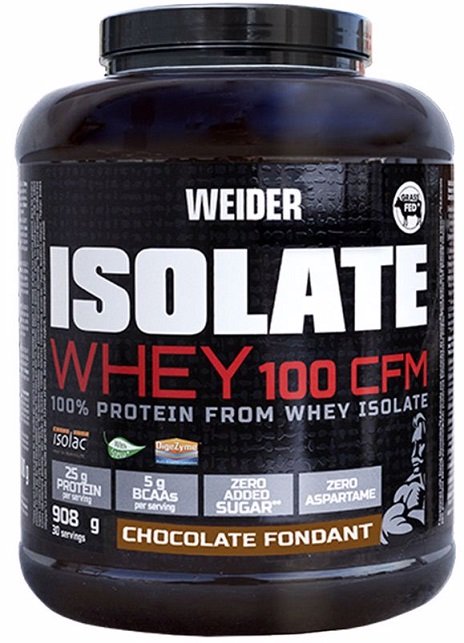 Isolate Whey 100 CFM, Chocolate Fondant - 2000g   - Weider