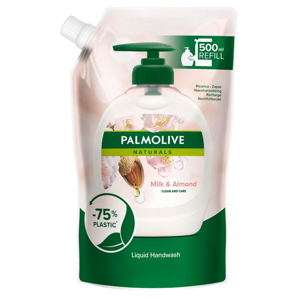 Palmolive skysto muilo papildymas su migdolais 500ml | Vaistine1.lt