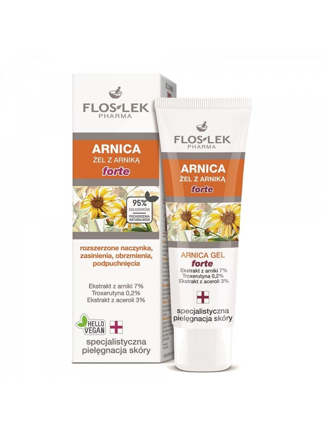 Floslek Pharma Arnica Forte Arnica Gel 50ml | Vaistine1.lt