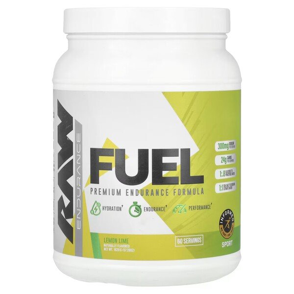 Raw Fuel, Lemon Lime - 1620g - Raw Nutrition