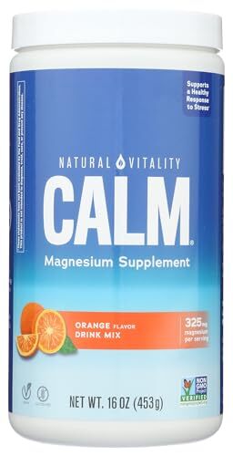 Natural Calm, Orange - 453g - Natural Vitality