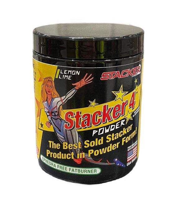 Stacker 4 Powder, Lemon Lime - 150g - Stacker2 Europe