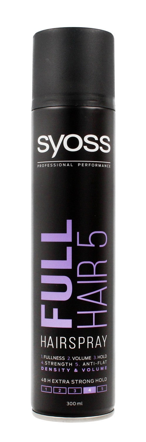 Schwarzkopf Syoss Full Hair 5D Hair Spray 300 ml | Vaistine1.lt