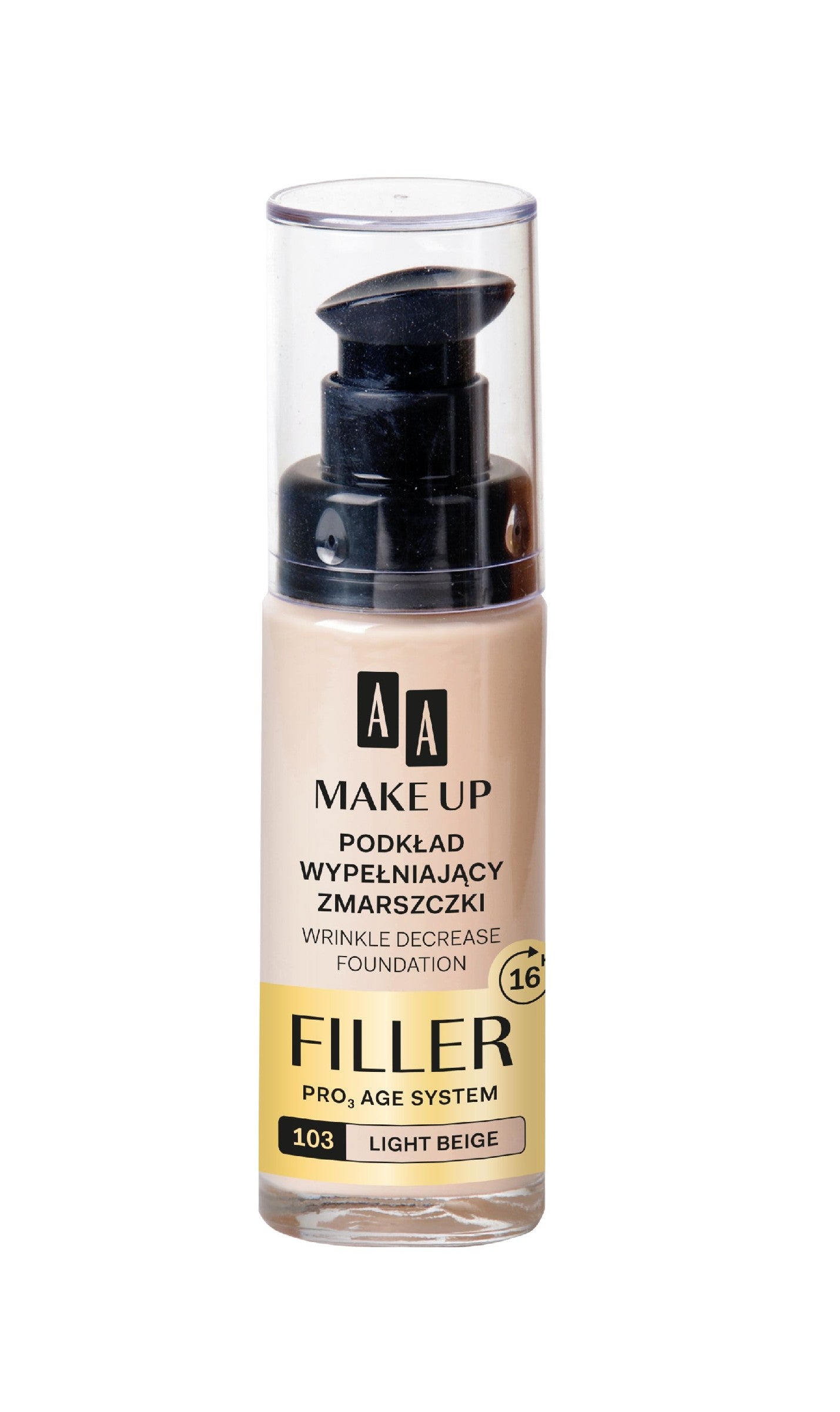 AA Make Up Filling Foundation No. 103 Light Beige 30ml | Vaistine1.lt