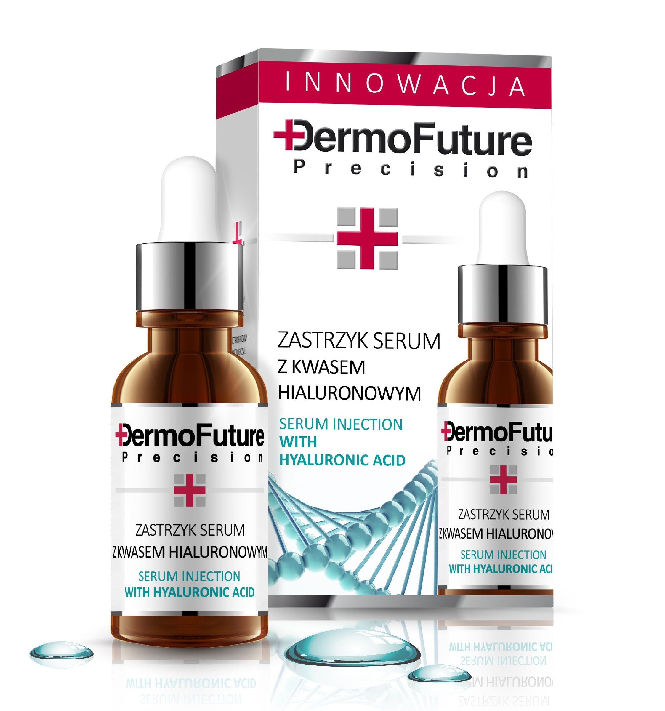 Dermofuture tikslinė injekcija-serumas su hialurono rūgštimi 20ml | Vaistine1.lt