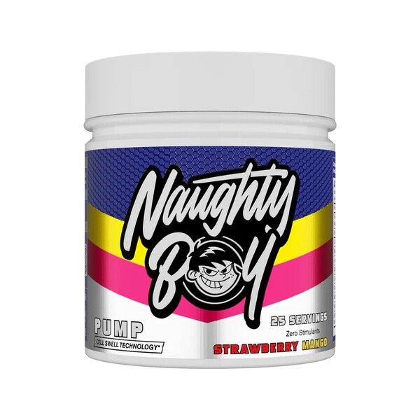 Pump, Strawberry Mango - 400g - Naughty Boy
