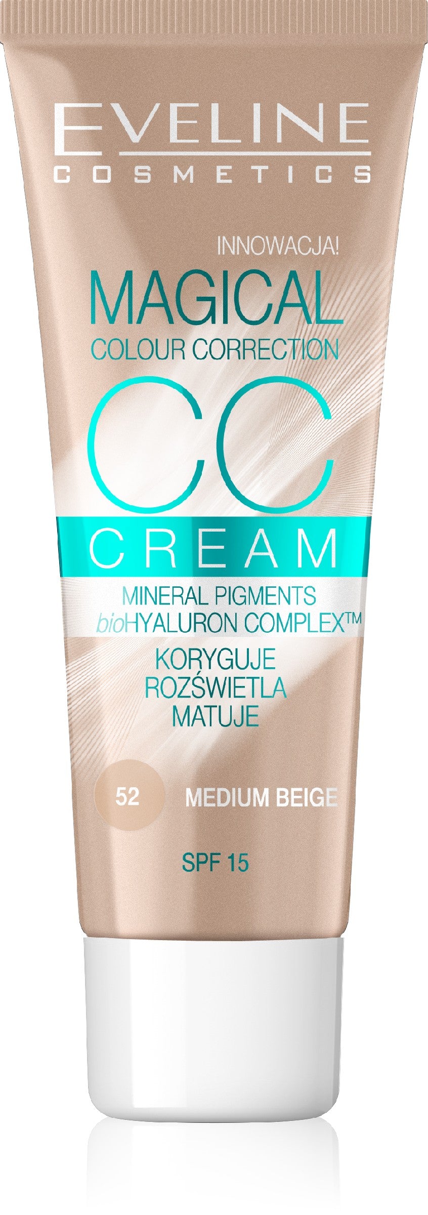 Eveline Fluid Magical CC Cream no 52 Medium Beige 30ml | Vaistine1.lt