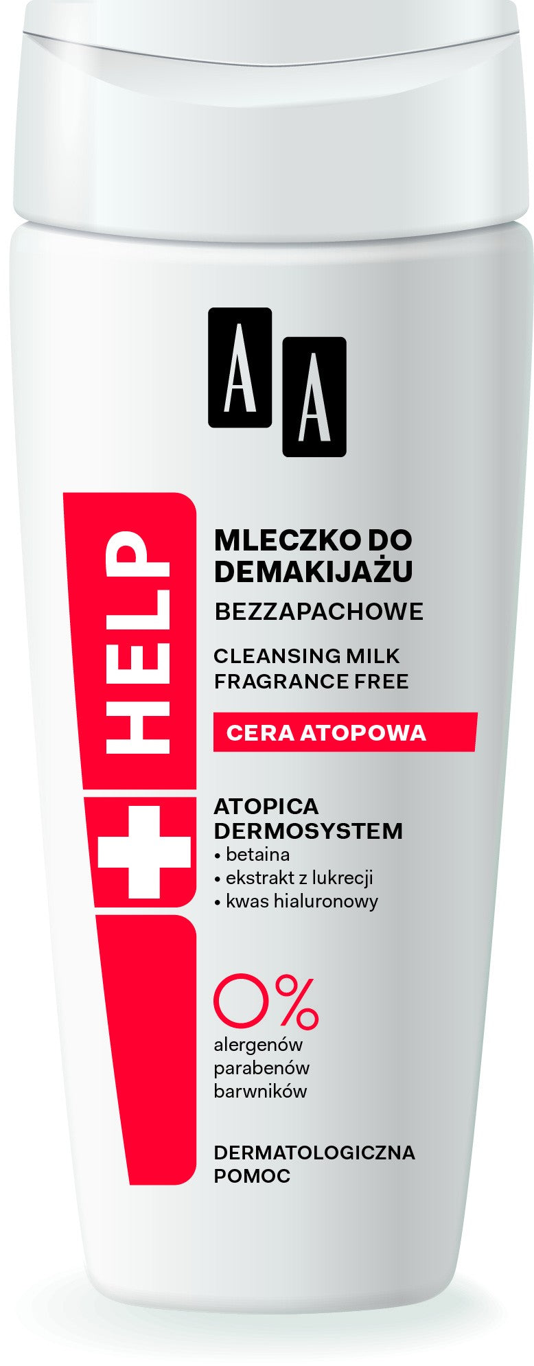 AA HELP Atopowa Milk for Makeup Removal 200ml | Vaistine1.lt